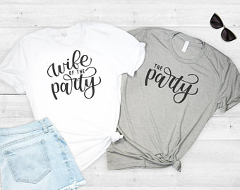 Wife of the Party, Bachelorette Party Shirts, Bridal Party Shirts, Bridesmaid Shirts, Bride Shirt, Wife Shirt, Wedding Party Shirts,
