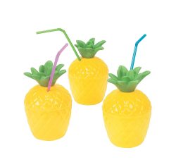 pineapple drink cups